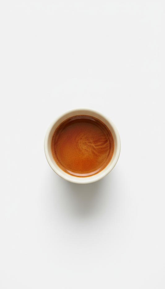 Single-Origin Espresso in Porcelain Cup
